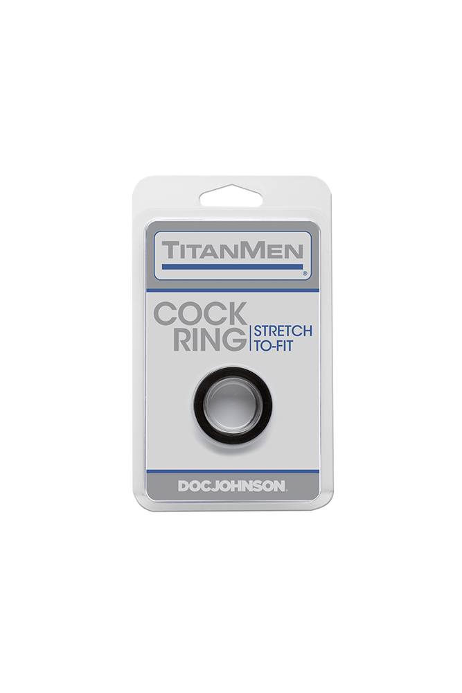 Doc Johnson - Titanmen - Cock Ring - Assorted Colours - Stag Shop