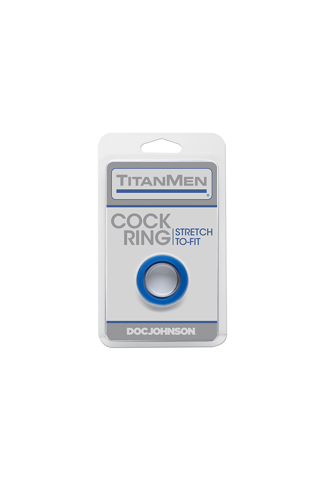 Doc Johnson - Titanmen - Cock Ring - Assorted Colours - Stag Shop