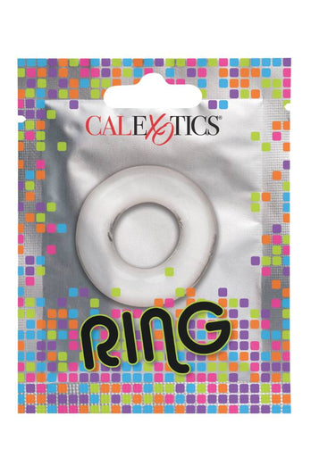 Cal Exotics - Foil Pack - Cock Ring - Clear - Stag Shop