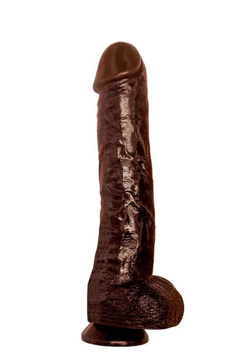 Icon Male - Cockzilla Realistic Dildo - Black - Stag Shop