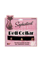 Forum Novelties - Sophisticat Bell Collar - Black - Stag Shop