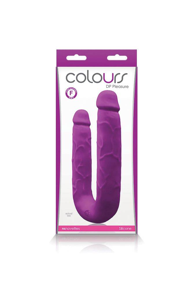 NS Novelties - Colours - DP Pleasures Dual Dildo - Purple - Stag Shop
