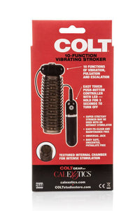Thumbnail for Cal Exotics - COLT - 10-Function Vibrating Stroker - Smoke - Stag Shop
