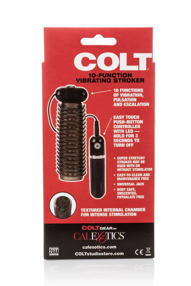 Cal Exotics - COLT - 10-Function Vibrating Stroker - Smoke - Stag Shop