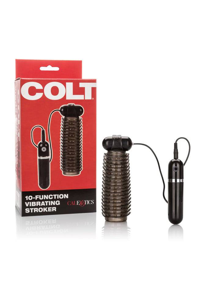 Cal Exotics - COLT - 10-Function Vibrating Stroker - Smoke - Stag Shop
