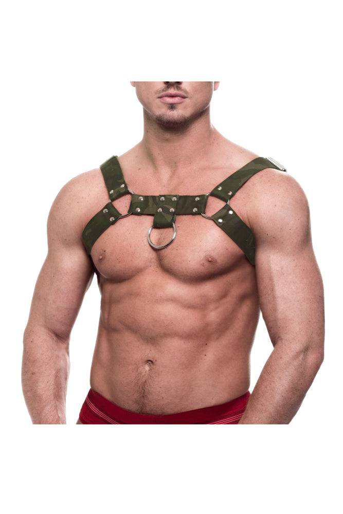 Cal Exotics - Colt - Camo Chest Harness - Stag Shop