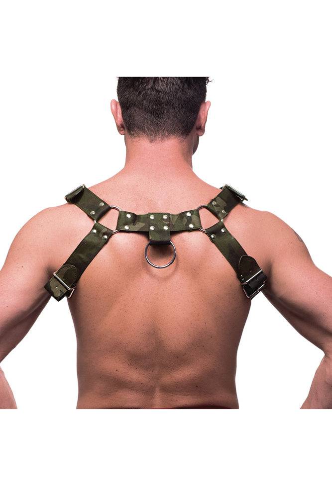 Cal Exotics - Colt - Camo Chest Harness - Stag Shop