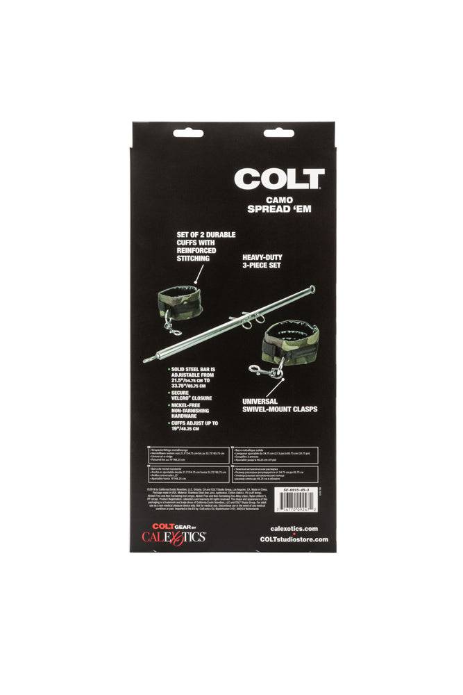Cal Exotics - Colt - Camo Spread' em - Spreader Bar - Stag Shop