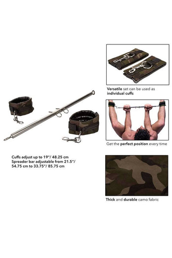 Cal Exotics - Colt - Camo Spread' em - Spreader Bar - Stag Shop