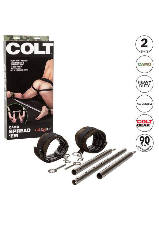 Cal Exotics - Colt - Camo Spread' em - Spreader Bar - Stag Shop