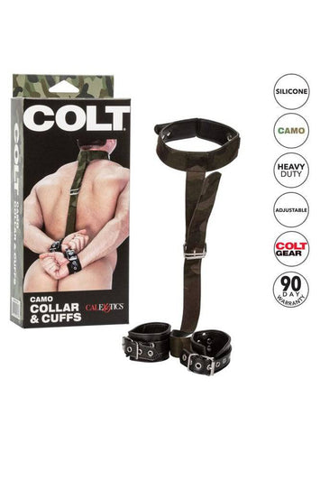 Cal Exotics - Colt - Camo Collar & Cuffs - Stag Shop