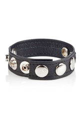 Cal Exotics - Colt - Adjustable 5 Snap Leather Cock/Ball Strap - Stag Shop