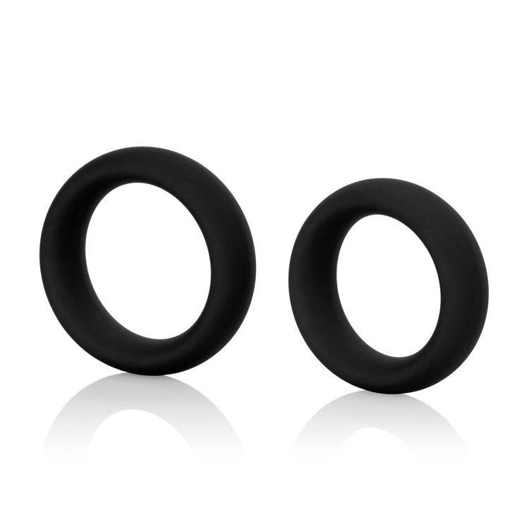 Cal Exotics - Colt - Silicone Super Rings - Black - Stag Shop