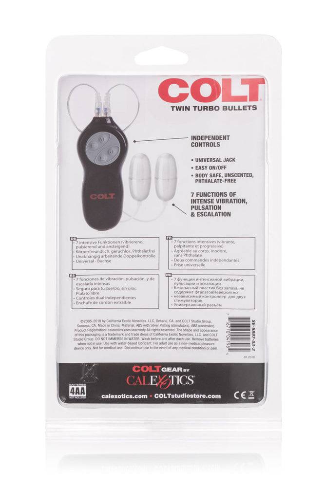 Cal Exotics - COLT - Twin Turbo Bullets - Stag Shop