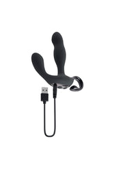 Playboy - Come Hither Prostate Massager with Remote Control - Black - Stag Shop