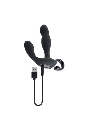 Playboy - Come Hither Prostate Massager with Remote Control - Black - Stag Shop