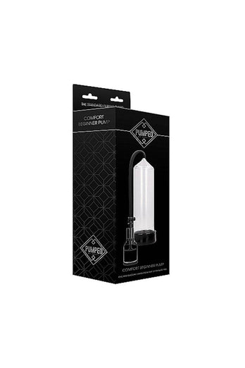 Shots Toys - Pumped - Comfort Beginner Pump - Clear - Stag Shop