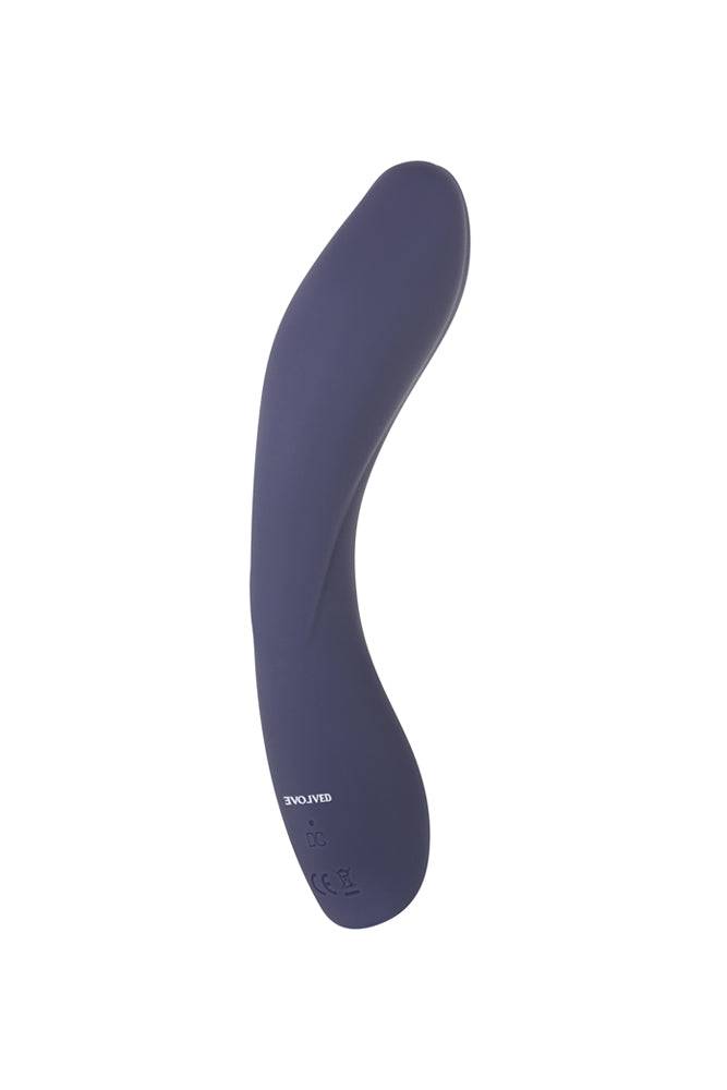 Evolved - Coming Strong G-Spot Vibrator - Navy - Stag Shop