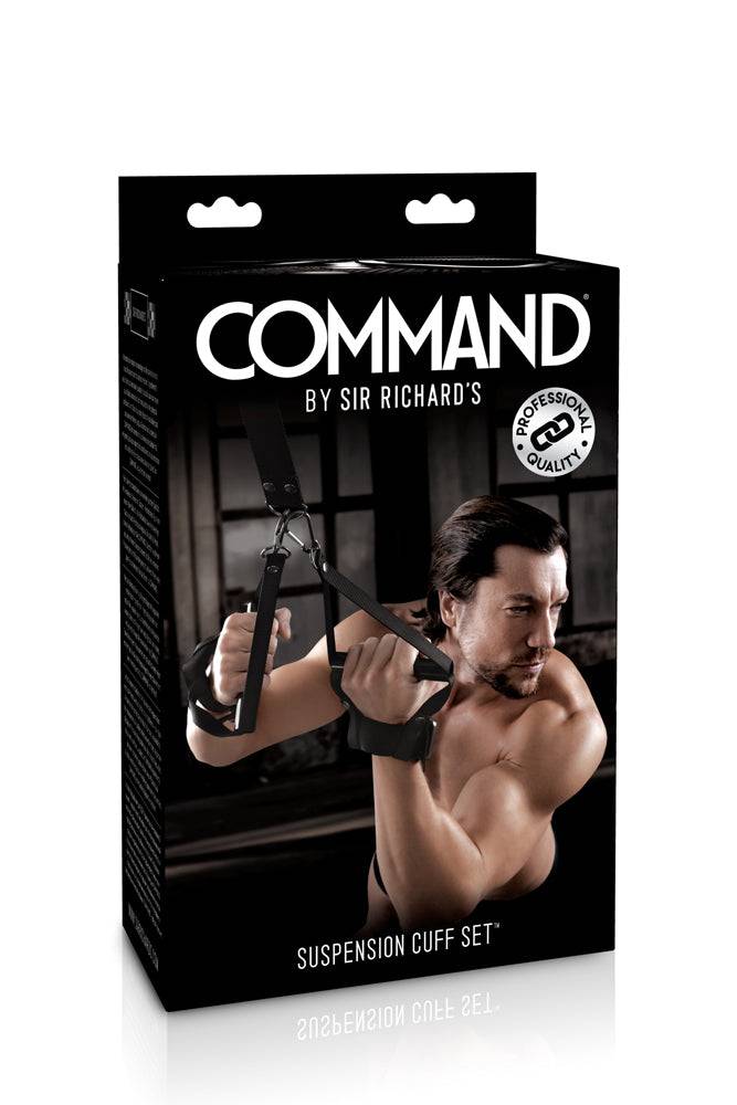 Pipedream - Command by Sir Richard's - Suspension Cuff Set - Black - Stag Shop
