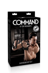 Thumbnail for Pipedream - Command by Sir Richard's - Suspension Cuff Set - Black - Stag Shop