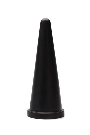Tantus - Cone Anal Trainer Plug - Large - Black - Stag Shop