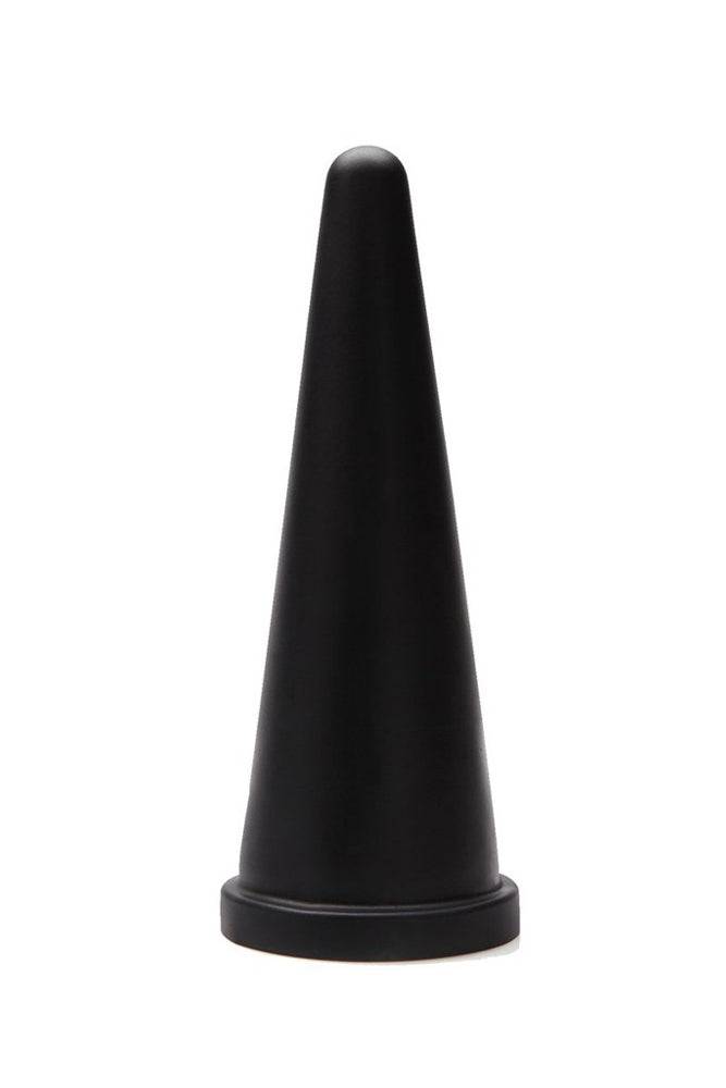 Tantus - Cone Anal Trainer Plug - Large - Black - Stag Shop