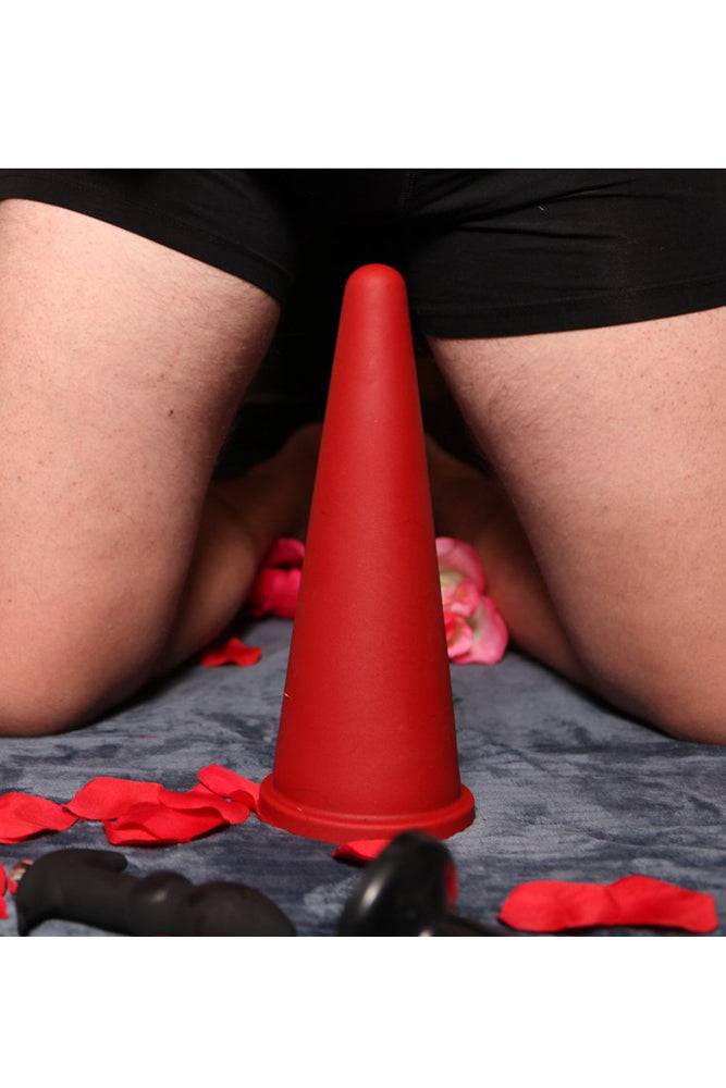 Tantus - Cone Anal Trainer Plug - Large - Black - Stag Shop
