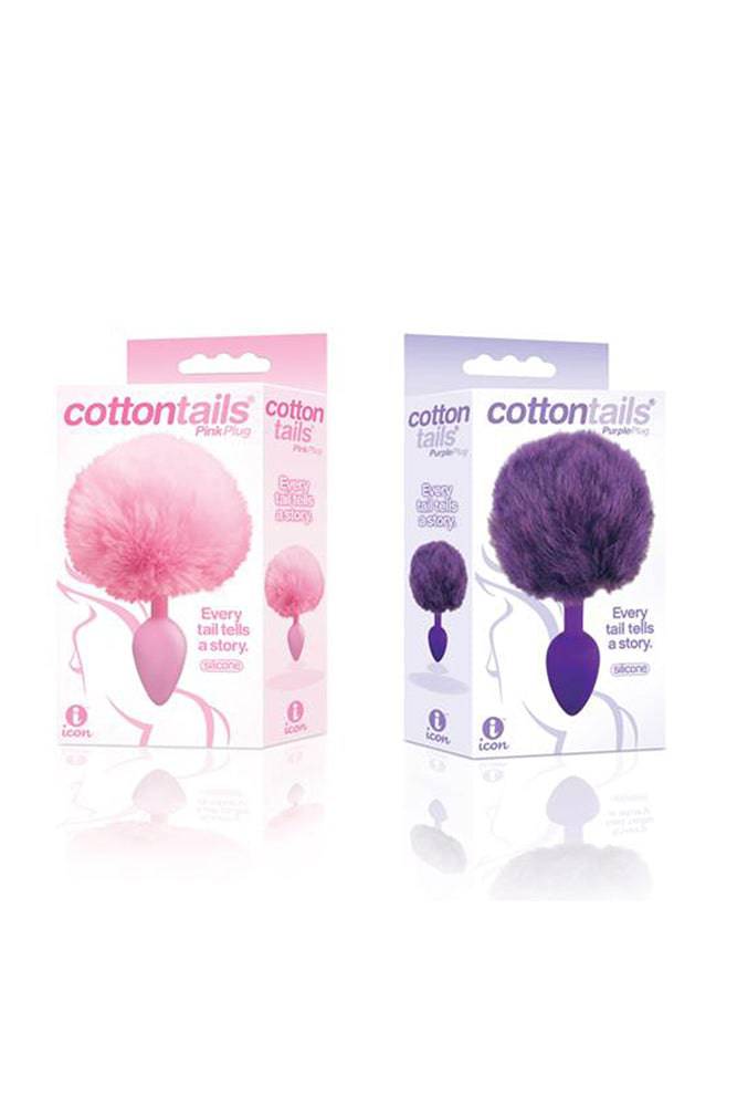 Icon Brands - Silicone Bunny Tail Plugs - Stag Shop
