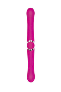 Thumbnail for Evolved - Coupled Love Double Ended Vibrating Dildo - Pink - Stag Shop
