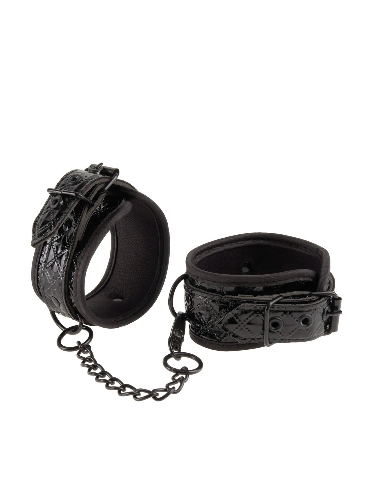 Pipedream - Fetish Fantasy Limited Edition - Couture Soft Handcuffs - Black - Stag Shop