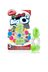 Screaming O - ColourPop - The Big O 2 - Dual Vibrating Cock Ring - Assorted - Stag Shop
