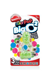 Screaming O - ColourPop - The Big O 2 - Dual Vibrating Cock Ring - Assorted - Stag Shop
