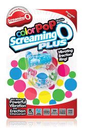 Screaming O - ColourPop Quickie Plus - Disposable Vibrating Cock Ring - Assorted - Stag Shop