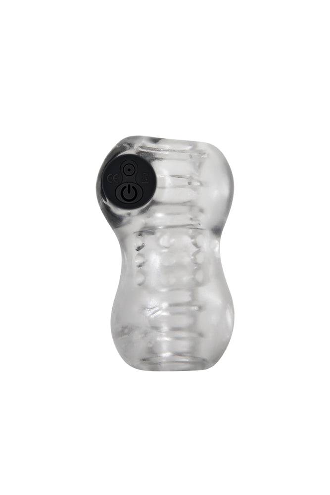 Zero Tolerance - Crackle Vibrating Stroker - Clear - Stag Shop