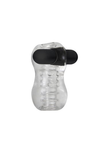 Zero Tolerance - Crackle Vibrating Stroker - Clear - Stag Shop