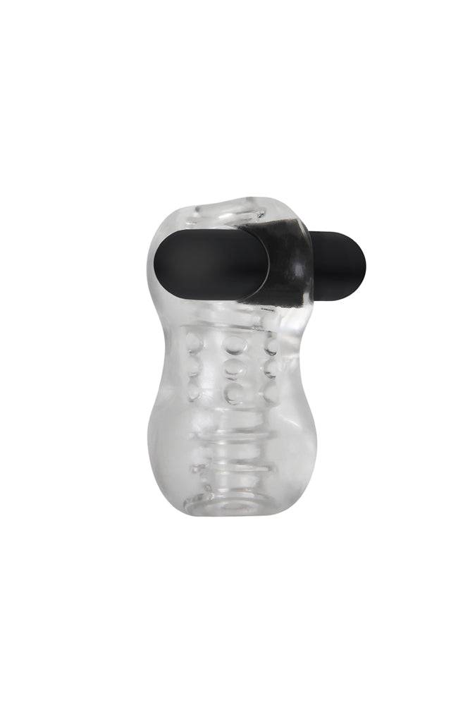 Zero Tolerance - Crackle Vibrating Stroker - Clear - Stag Shop