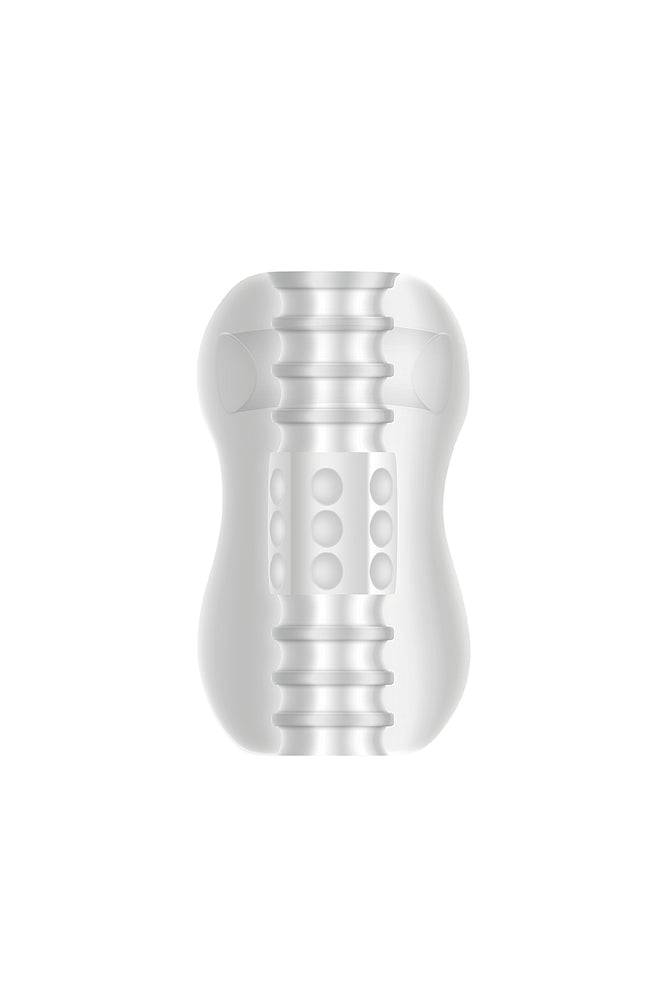 Zero Tolerance - Crackle Vibrating Stroker - Clear - Stag Shop