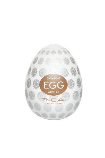 Tenga - Egg - Crater Textured Egg Masturbator - Stag Shop