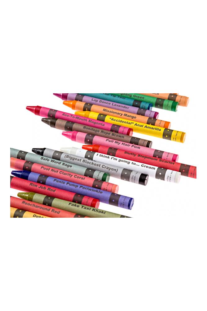 Wood Rocket - Offensive Crayons Porn Pack - Stag Shop