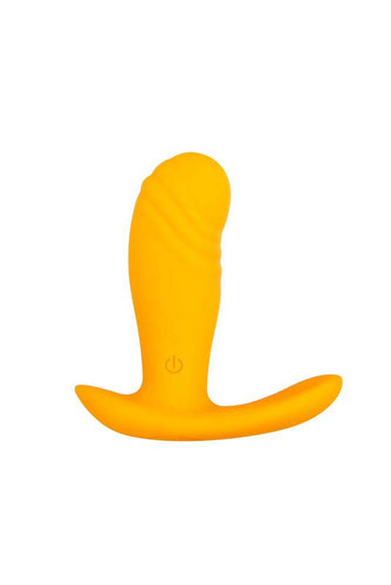Evolved - Creamsicle Butt Plug & Remote - Orange - Stag Shop