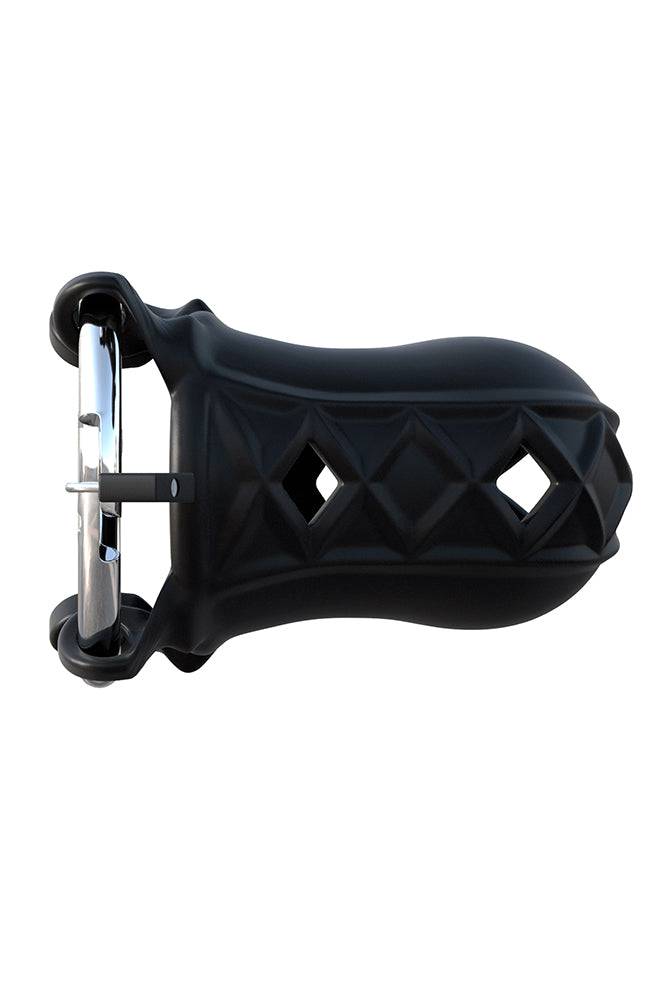 Pipedream - Fantasy C-Ringz - Extreme Silicone Cock Blocker Cock Cage - Black - Stag Shop