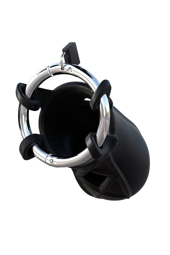 Pipedream - Fantasy C-Ringz - Extreme Silicone Cock Blocker Cock Cage - Black - Stag Shop