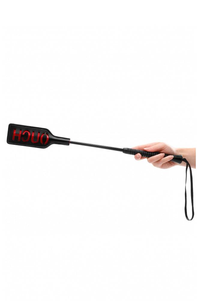 Ouch by Shots Toys - OUCH Crop - Black/Red - Stag Shop