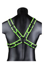 Ouch by Shots - Cross Harness - Glow in the Dark - Stag Shop