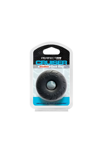 Perfect Fit - Silaskin Cruiser Cock Ring - Assorted Colours - Stag Shop