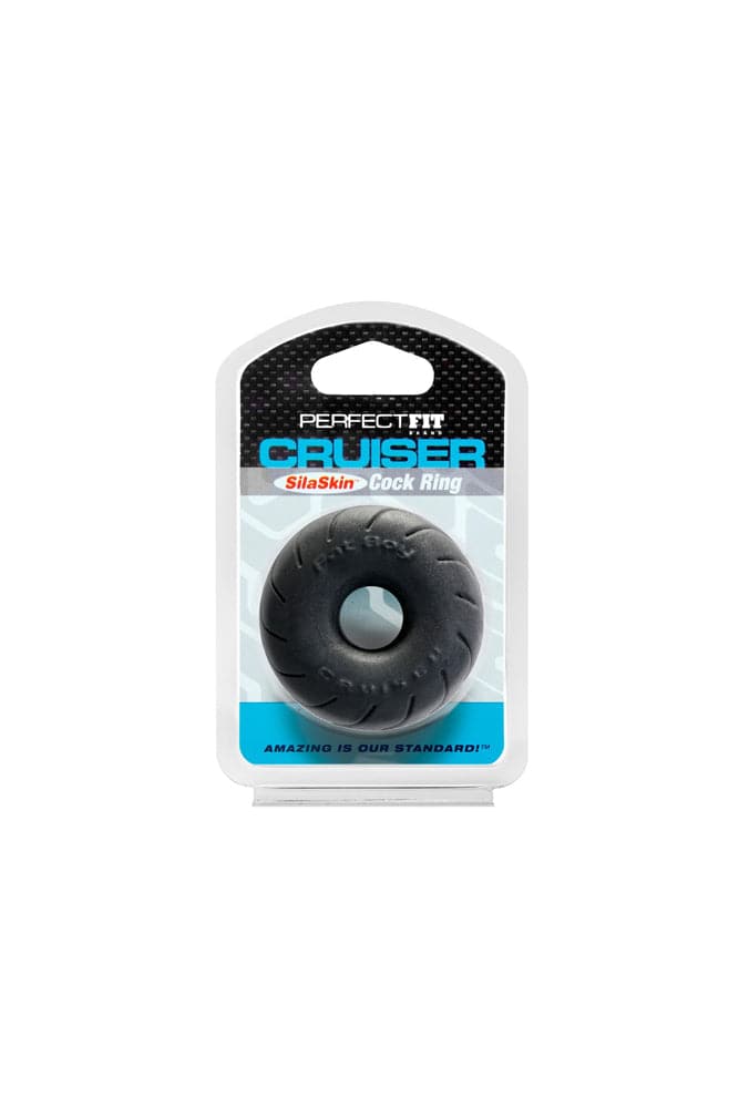 Perfect Fit - Silaskin Cruiser Cock Ring - Assorted Colours - Stag Shop
