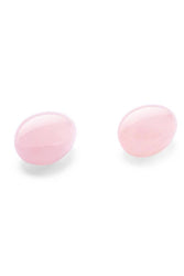 Le Wand - Rose Quartz Crystal Yoni Kegel Eggs - Stag Shop