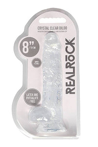 Thumbnail for Shots Toys - Real Rock - 8-inch Crystal Clear Dildo - Assorted - Stag Shop