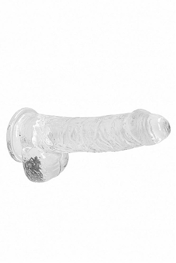 Shots Toys - Real Rock - 9-inch Crystal Clear Dildo - Assorted - Stag Shop
