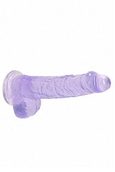 Shots Toys - Real Rock - 6-inch Crystal Clear Dildo - Assorted - Stag Shop